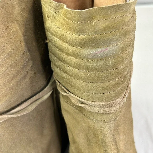 Free People Cambridge Wrap Leather suede Boots brown size 39 - Picture 16 of 16